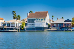 Waterfront Haven Padre Island Home with Swim Spa!